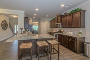 Shelly model home kitchen