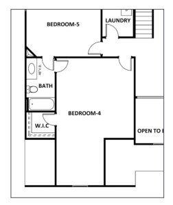 Cobalt floor plan new homes by Heatherland Homes in Atlanta, Marietta, Fairburn, Villa Rica Georgia