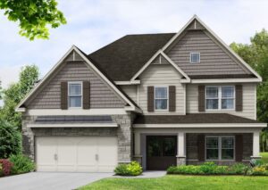 Cobalt floor plan new homes by Heatherland Homes in Atlanta, Marietta, Fairburn, Villa Rica Georgia