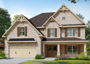 Cobalt floor plan new homes by Heatherland Homes in Atlanta, Marietta, Fairburn, Villa Rica Georgia