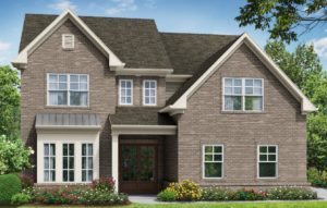 Gardenia floor plan new homes by Heatherland Homes in Atlanta, Marietta, Fairburn, Villa Rica Georgia