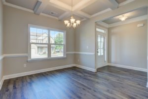 new home by Heatherland Homes at Mirror Lake