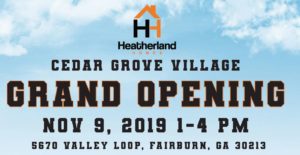 Model Grand Opening Header