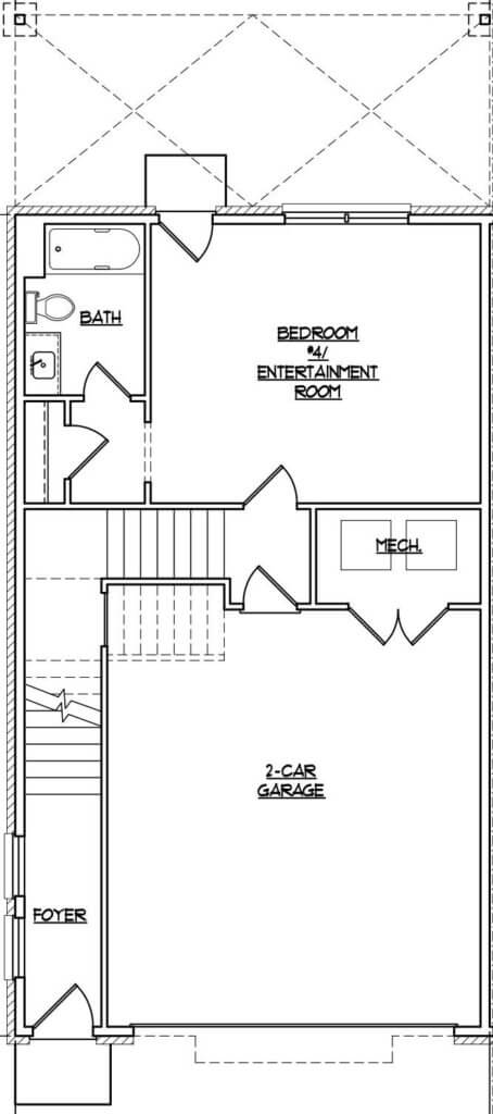 PSS-Ivey Plan - Front Entry - Terrace Level