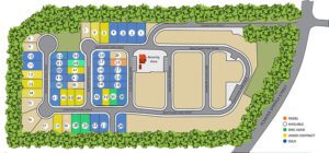 Promenade siteplan new homes Atlanta including Fairburn, East Cobb & Villa Rica, GA.