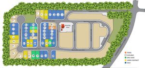 Promenade siteplan new homes Atlanta including Fairburn, East Cobb & Villa Rica, GA.