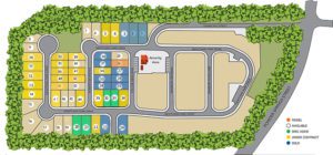 site plan for Promenade 2