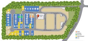 Promenade siteplan new homes Atlanta including Fairburn, East Cobb & Villa Rica, GA.