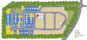 Promenade siteplan new homes Atlanta including Fairburn, East Cobb & Villa Rica, GA.