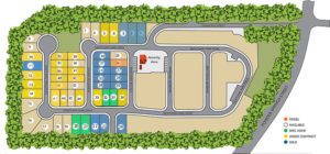 Promenade siteplan 4 new homes Atlanta