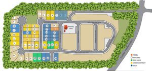 Promenade siteplan 5 new homes Atlanta