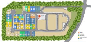 Promenade siteplan 8 new homes Atlanta