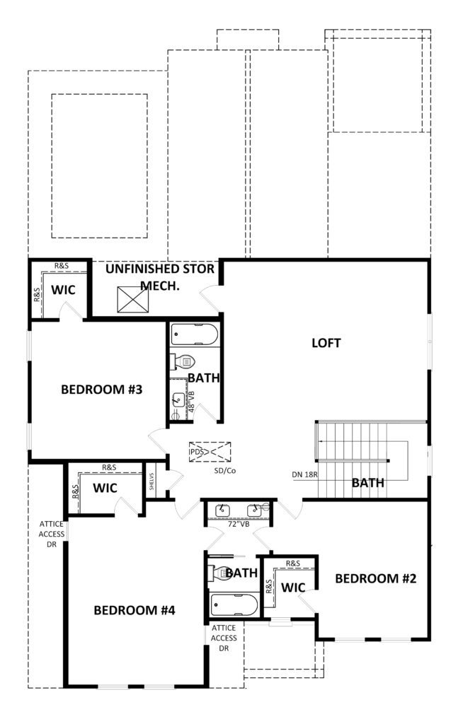 Sadie floor plan new homes by Heatherland Homes in Atlanta, Marietta, Fairburn, Villa Rica Georgia