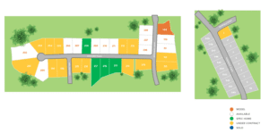 Southwind siteplan new homes Atlanta including Fairburn, East Cobb & Villa Rica, GA.