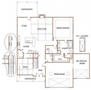 Wakefield II new home Atlanta by Heatherland Homes