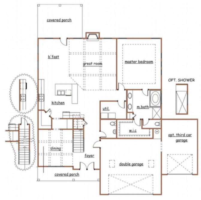 Wakefield II new home Atlanta by Heatherland Homes