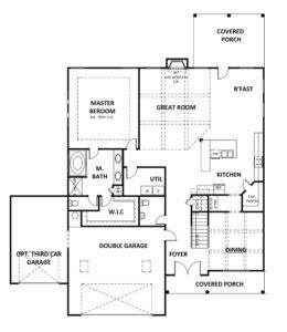 Wakefield II new home Atlanta by Heatherland Homes