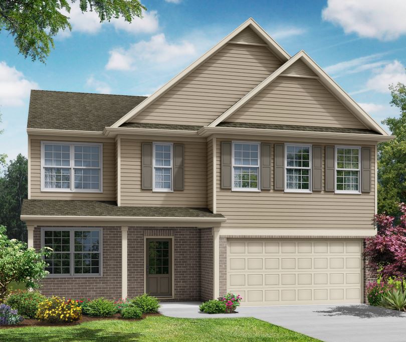 new home at Dodson Lake in Fairburn