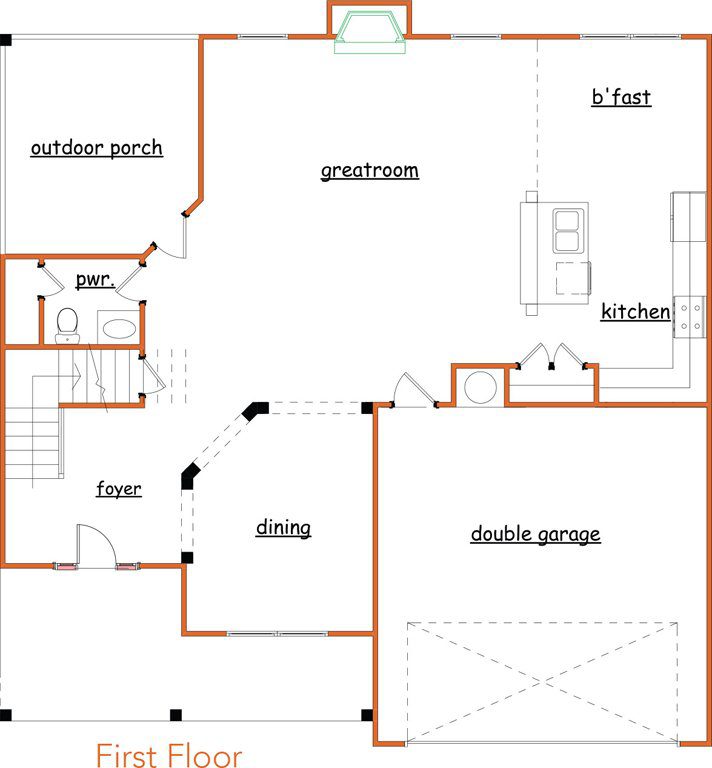 statesboro-f1 The Statesboro floor plan new homes Atlanta by Heatherland Homes