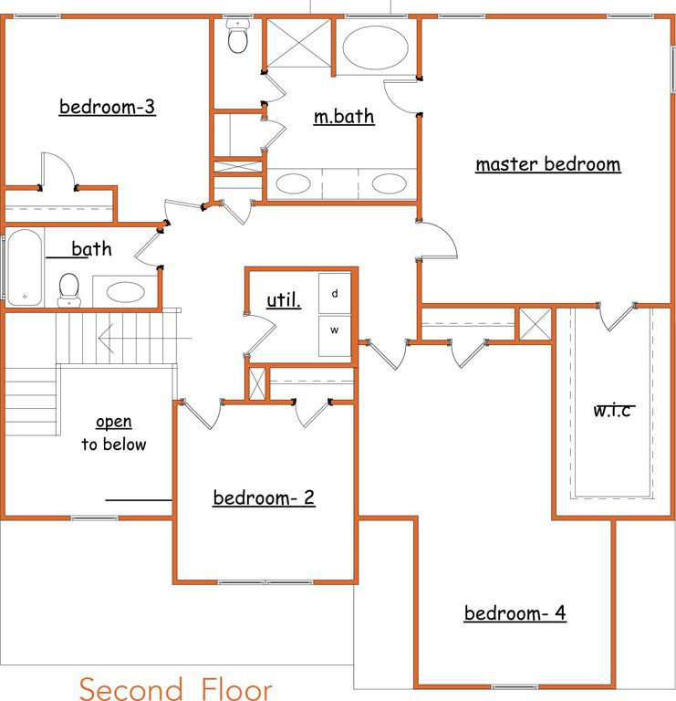 statesboro-f2 The Statesboro floor plan new homes Atlanta by Heatherland Homes
