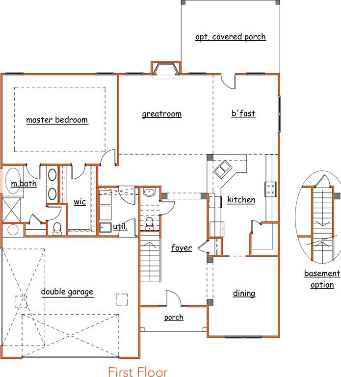 stephen-f1 Stephen floor plan new homes in Atlanta by Heatherland Homes