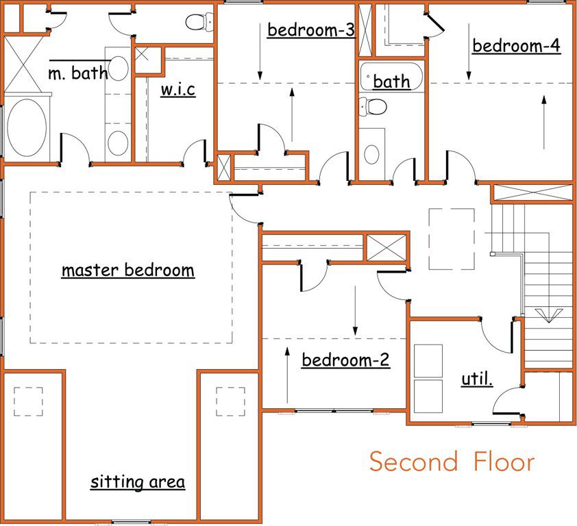 stonehall-f2 Stonehall floor plan new homes Atlanta by Heatherland Homes