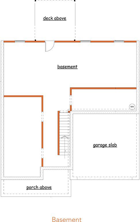 Stratford floor plan new homes Atlanta by Heatherland Homes