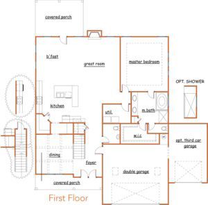 Wakefield II new home Atlanta by Heatherland Homes