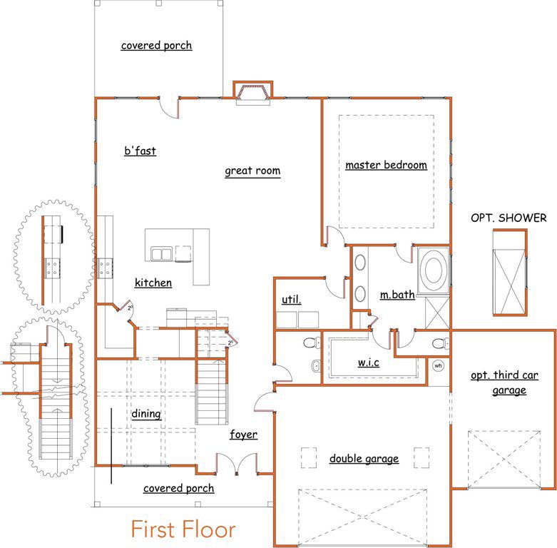 Wakefield II new home Atlanta by Heatherland Homes