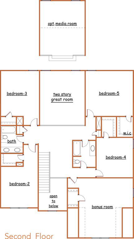 Wakefield II new home Atlanta by Heatherland Homes